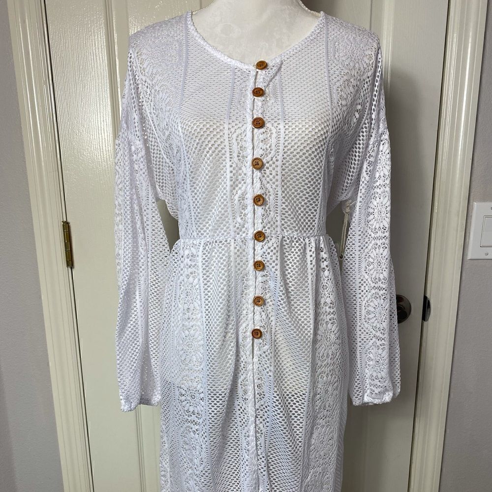 DEPT 222 Women’s Small Tuscan Sun Dress or SwimSuit Cover up